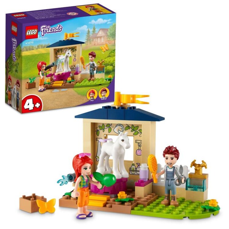 LEGO Friends - Čištění poníka ve stáji 41696