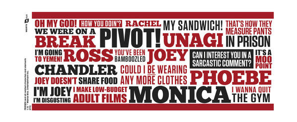 Κούπα Friends TV - Quotes