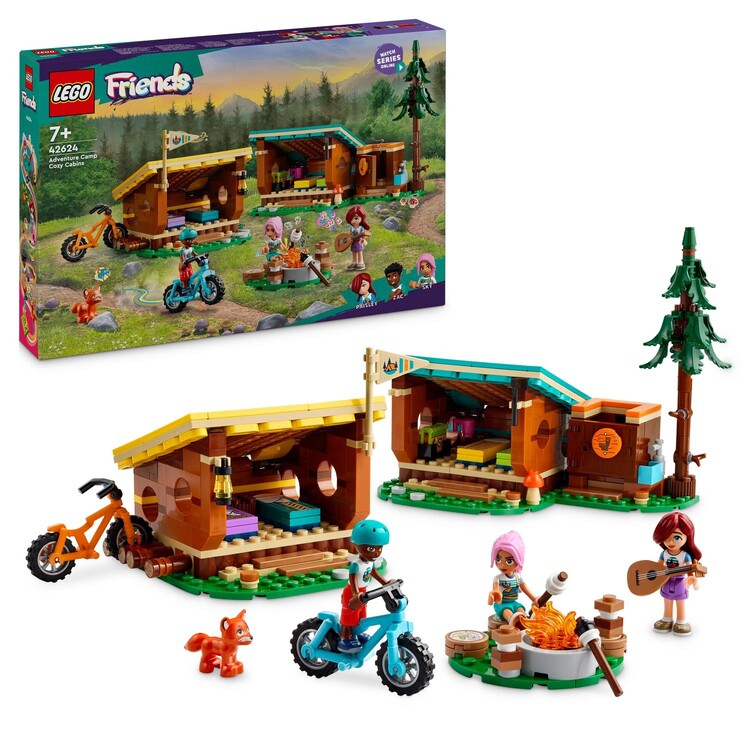 LEGO Friends - Útulné chatky na dobrodružném táboře 42624