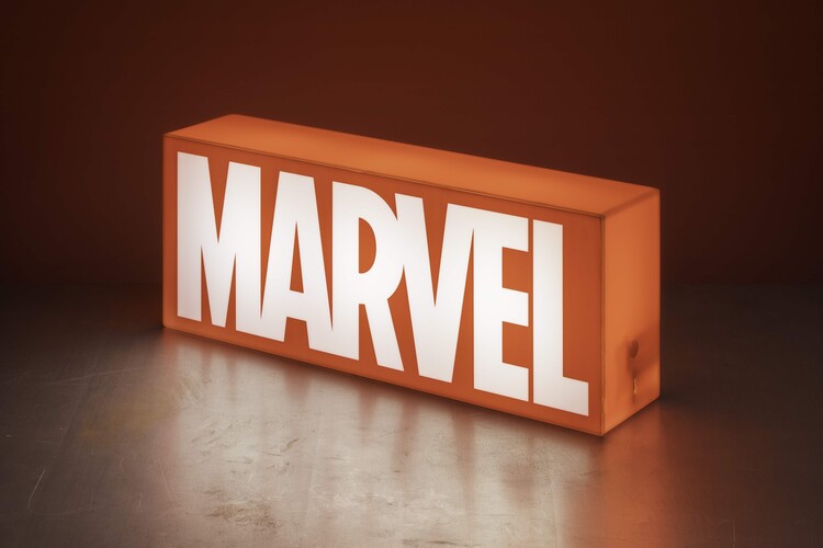 Lampa Marvel - Logo
