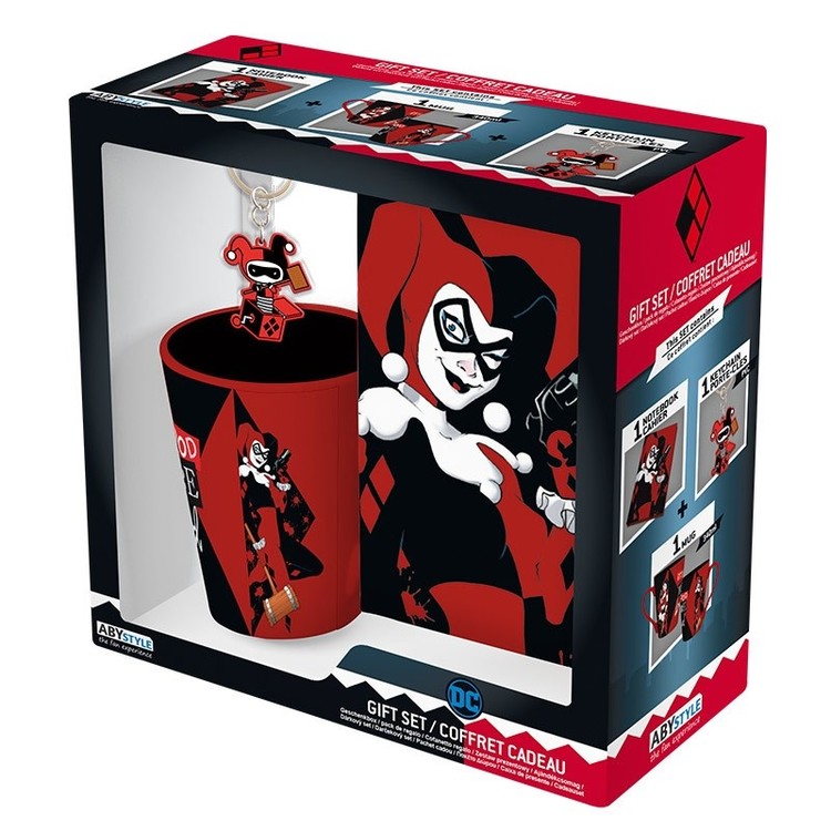 Gift set DC Comics Harley Quinn Tips for original gifts