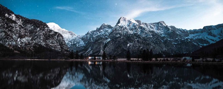 Принт стъкло  Night Reflections