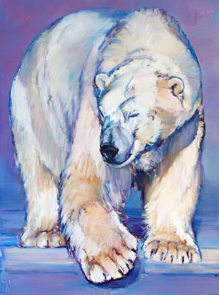 Vægklistermærke Great White Bear, 2016