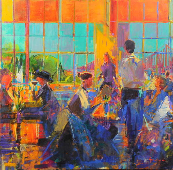 Adesivo murale Greens, San Francisco