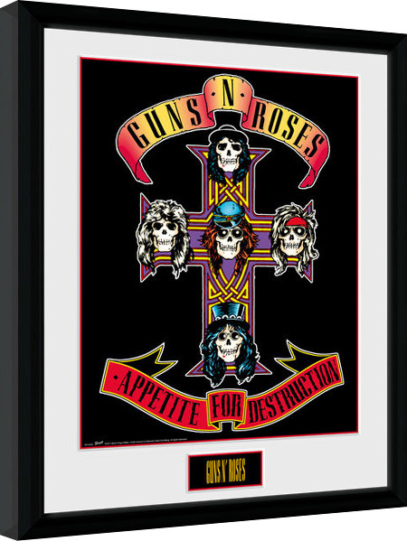 Lámina enmarcada Guns N Roses - Appetite| Pósters, cuadros