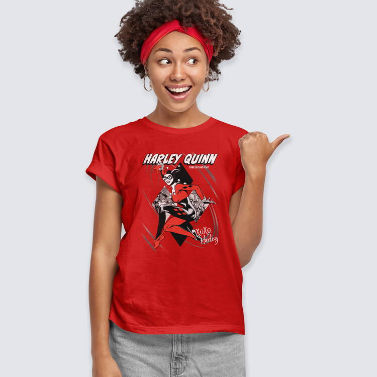 Harley Quinn - Come Out Play! | Tøj og tilbehør til merchandise fans | Europosters