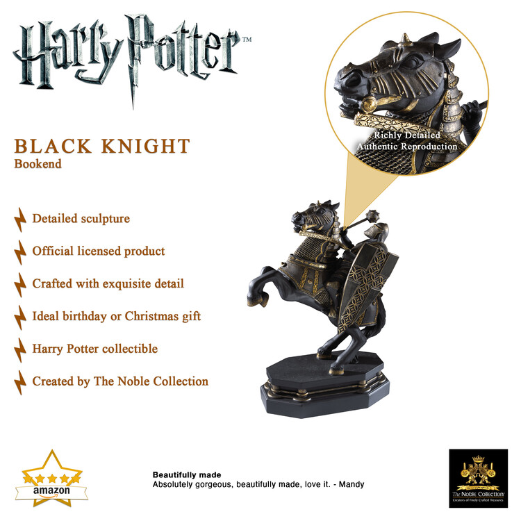 Figurka Harry Potter - Černý šachový jezdec