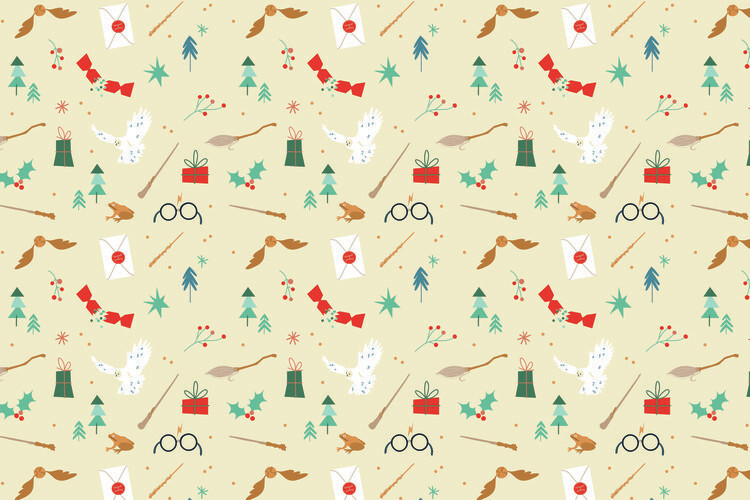 Samolepka Harry Potter - Christmas