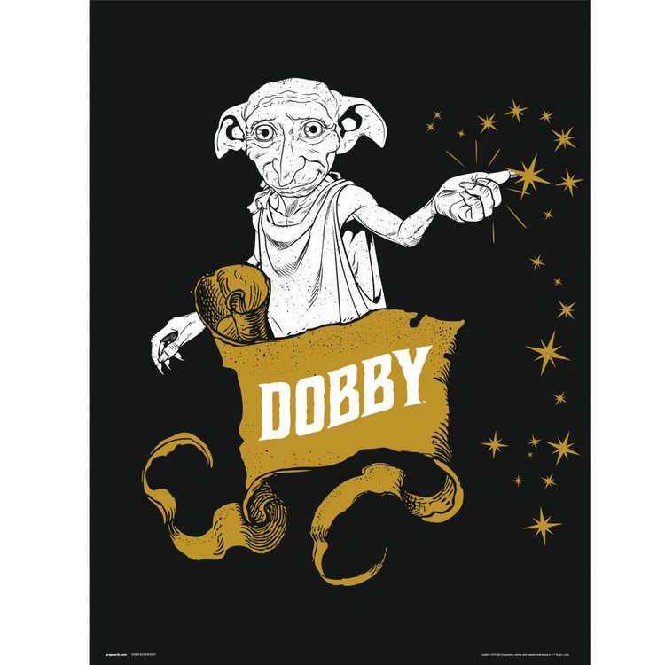 Umělecký tisk Harry Potter - Dobby