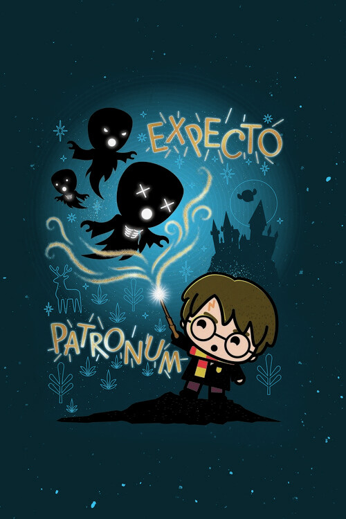 Samolepka Harry Potter - Expecto patronum