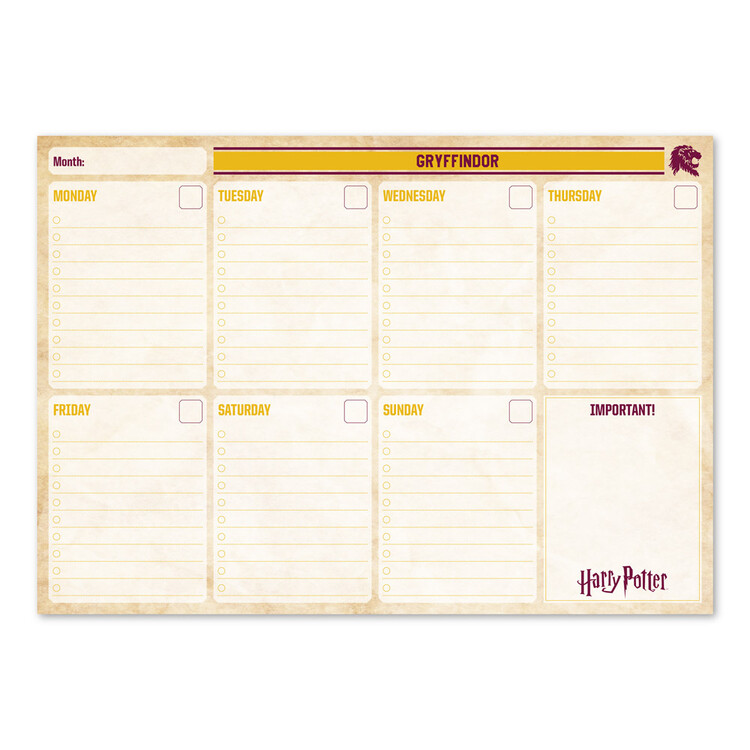 Planner Harry Potter Gryffindor Tips For Original Gifts Planner Harry Potter Gryffindor Tips For Original Gifts