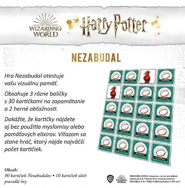 Objets officiels Harry Potter avec code de réduction