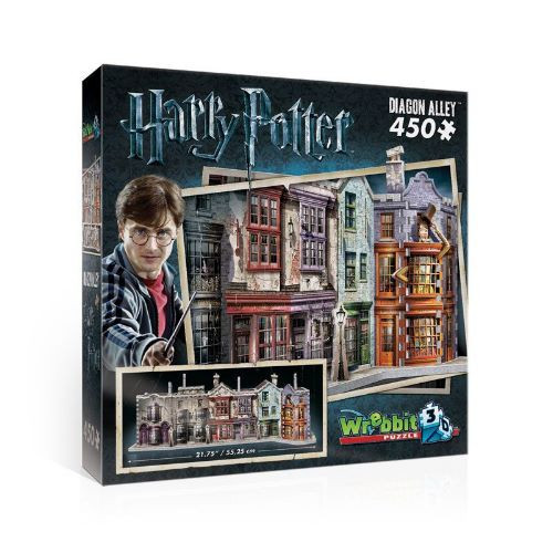 Puzzle Harry Potter - Příčná Ulice 3D