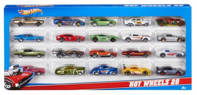 Hot Wheels - 20ks Angličák Asst