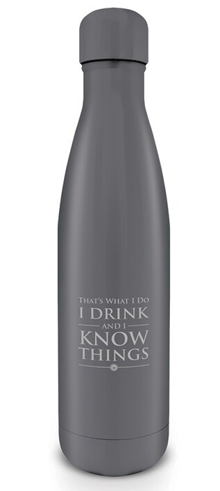 Láhev Hra o Trůny (Game of Thrones) - I Drink And I Know Things