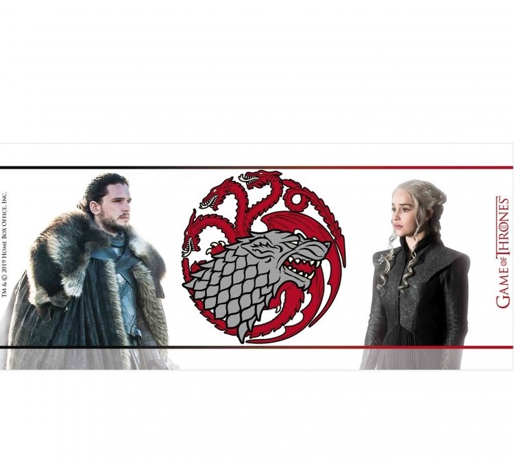 Hrnček Game of Thrones - Jon & Daenerys