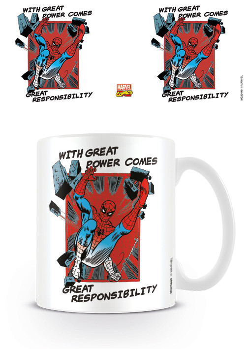 Hrnček Marvel Retro - Great Responsibility