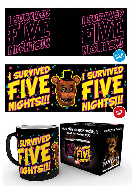 Hrnek Five Nights at Freddy's - I Survived