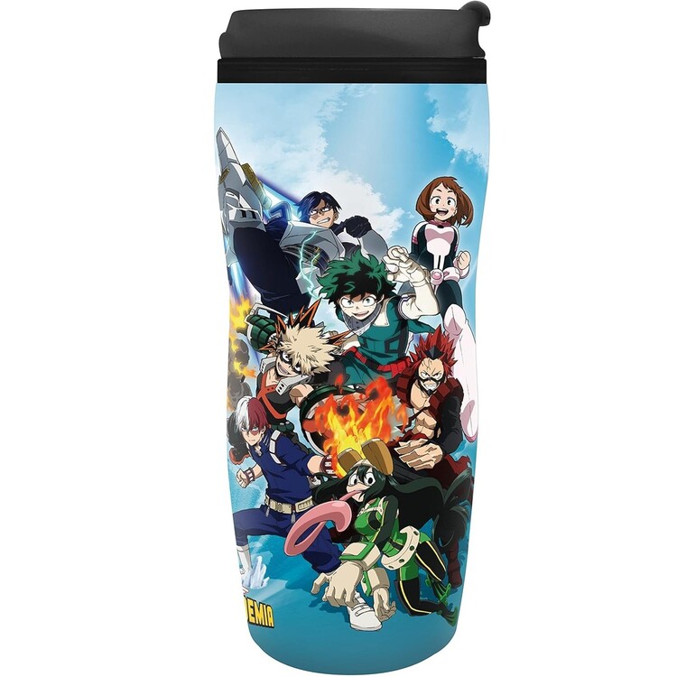 Cestovní hrnek My Hero Academia - Heroes vs- Villains