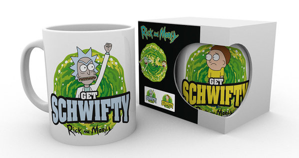 Hrnek Rick And Morty - Get Schwifty