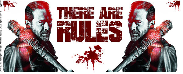 Hrnek The Walking Dead - Rules