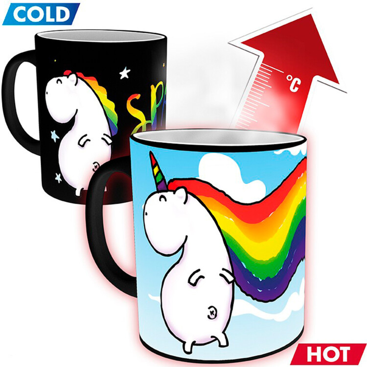 Měnící hrnek Unicorn - Sparkle