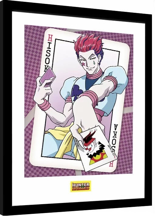 Zarámovaný plakát Hunter x Hunter - Hisoka