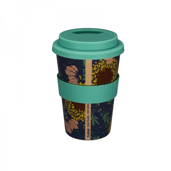 Κούπα Huskup - Teal Sunflower