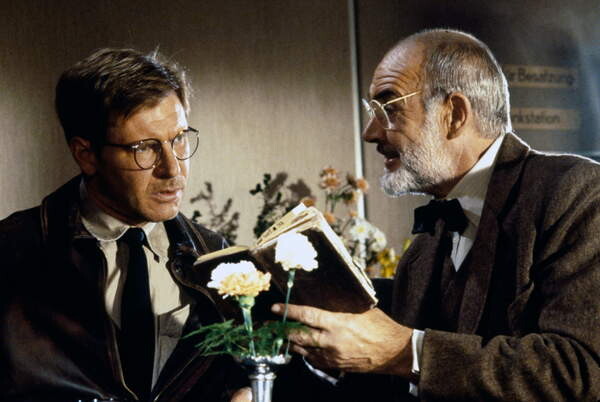 Samolepka Indiana Jones and the Last Crusade by Steven Spielberg, 1989