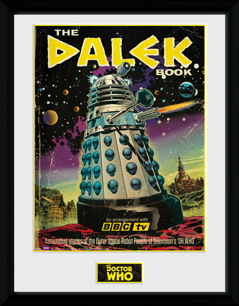 Ingelijste poster Doctor Who - The Dalek Book