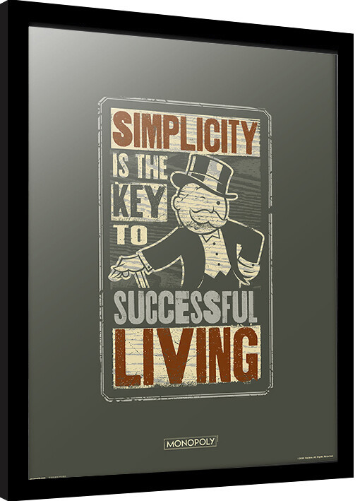 een Monopoly - Simplicity poster EuroPosters.be