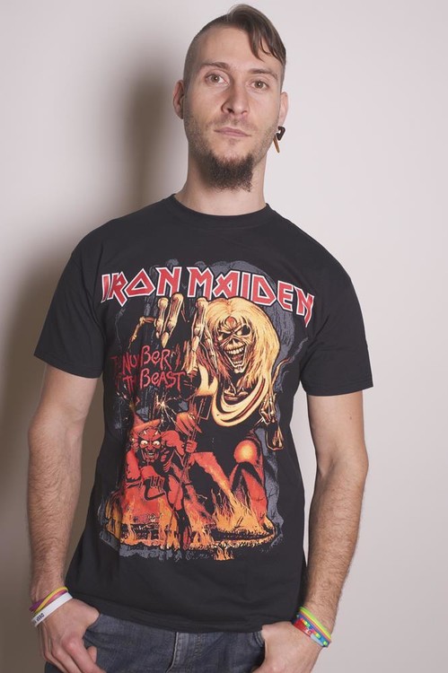 Tričko Iron Maiden - Number of the Beast