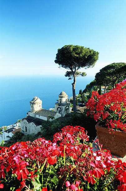 Tričko Italy, Amalfi Coast, view of Annunziata