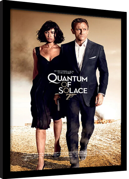Zarámovaný plakát James Bond - Quantum Of Solace