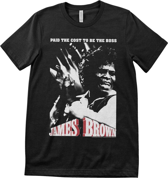 Tričko James Brown - Cost To Be The Boss