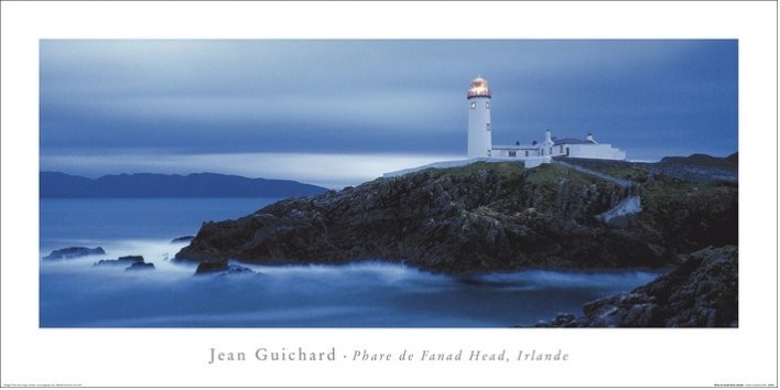Umělecký tisk Jean Guichard - Phare De Fanad Head, Irlande