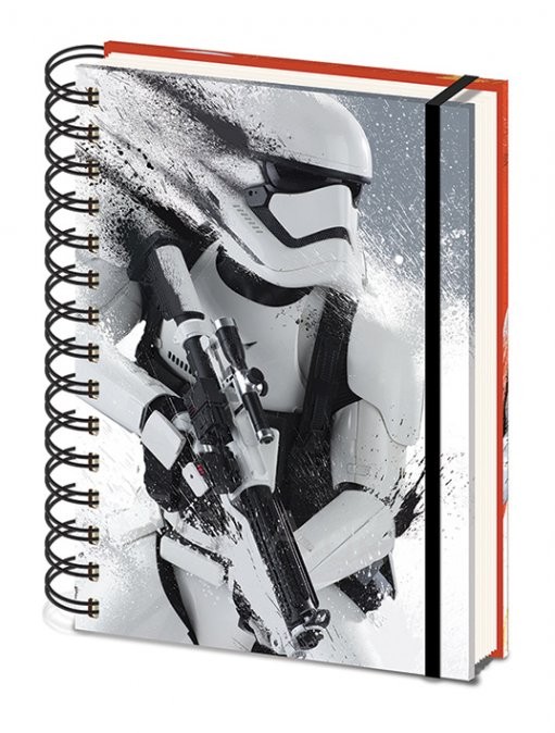 Jegyzetfüzet Csillagok háborúja VII (Star Wars: Az ébredő Erő) - Stormtrooper Paint A5