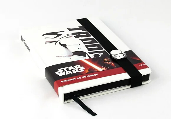 Jegyzetfüzet Csillagok háborúja VII (Star Wars: Az ébredő Erő) - Stormtrooper Premium A5