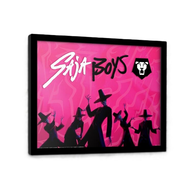 Zarámovaný plakát K-Pop Demon Hunters - Idol