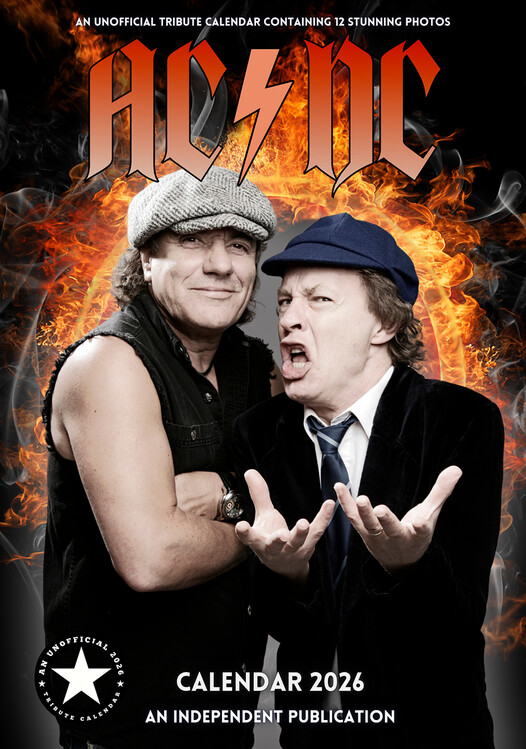 Kalendář 2026 AC/DC