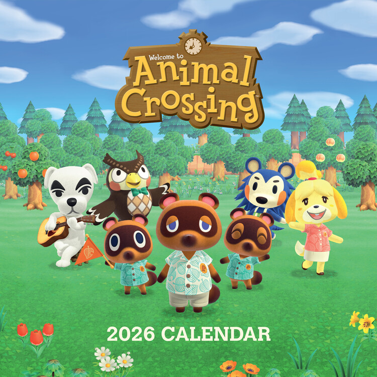 Kalendář 2026 Animal Crossing