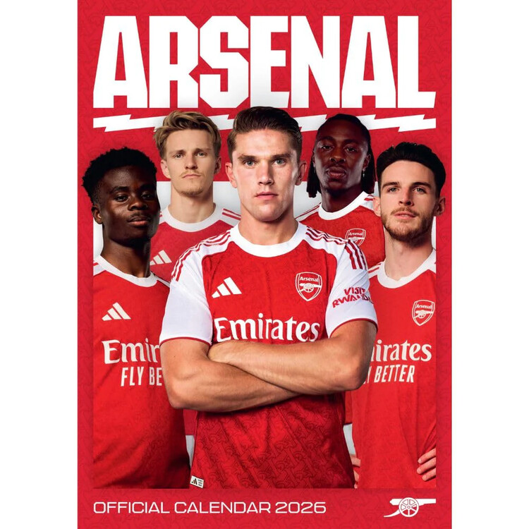 Kalendář 2026 Arsenal FC - Legends
