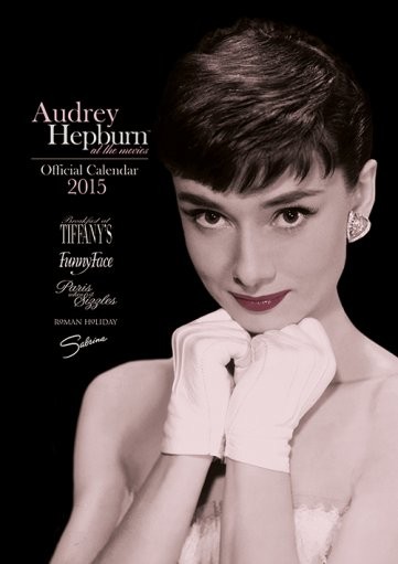 Kalendář 2015 Audrey Hepburn