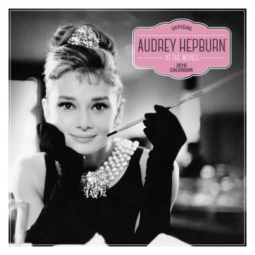 Kalendář 2016 Audrey Hepburn