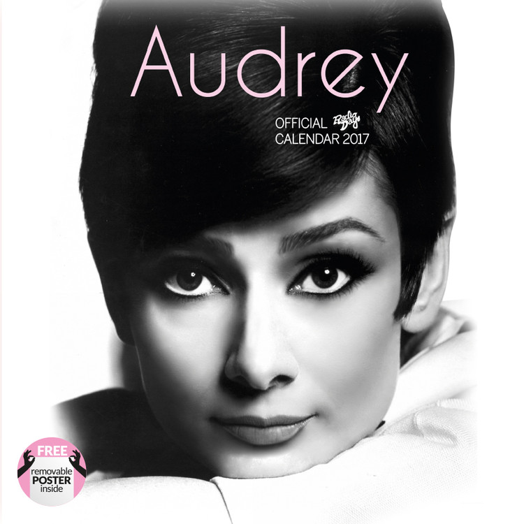 Kalendář 2017 Audrey Hepburn