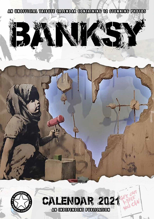 Kalendář 2021 Banksy