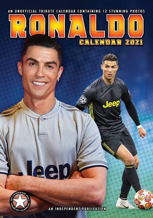Cristiano Ronaldo Kalendáře na zeď 2021 Kup na Posters.cz
