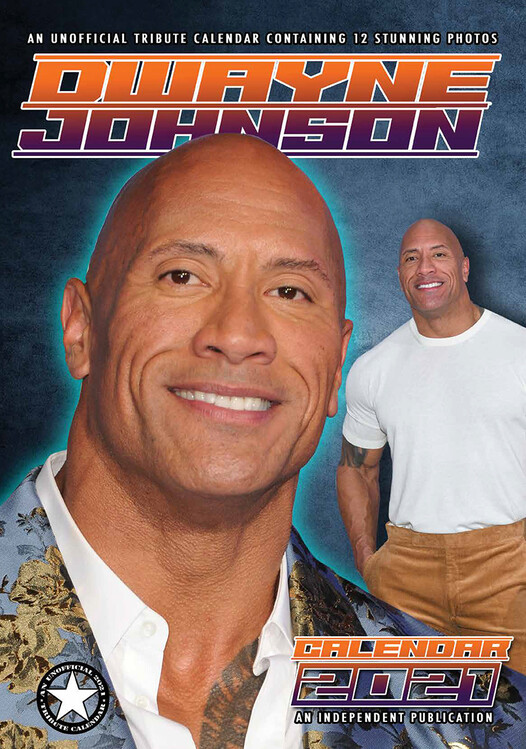 Kalendár 2021 Dwayne Johnson