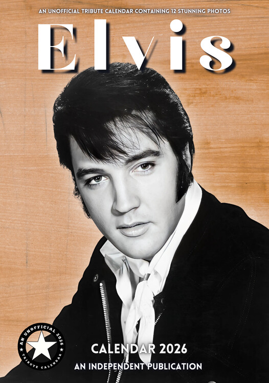 Kalendář 2026 Elvis Presley