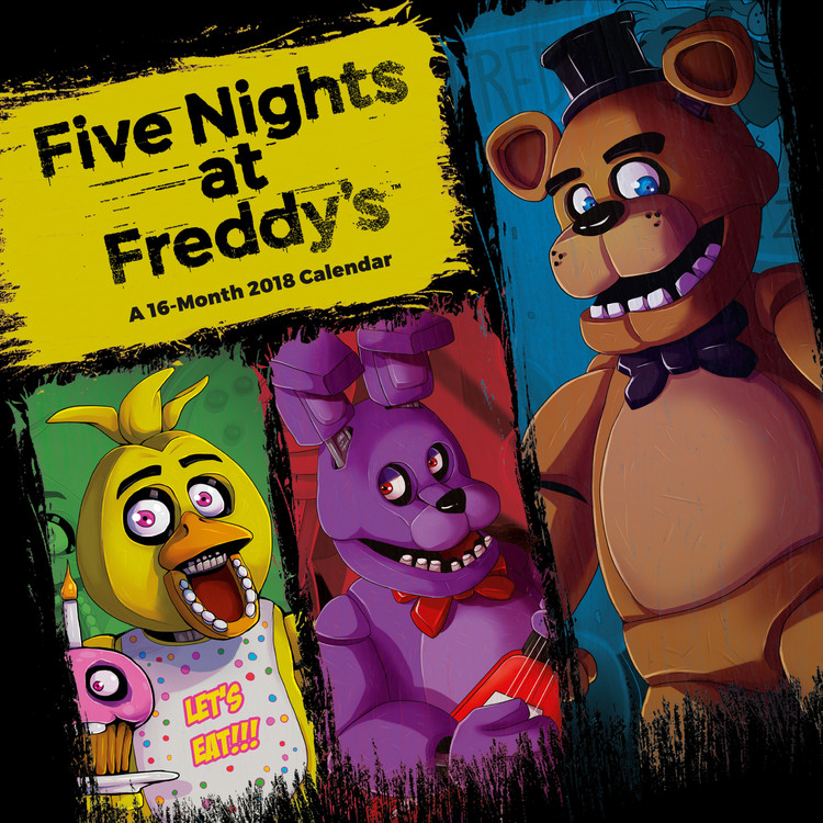 Kalendář 2018 Five Nights At Freddys